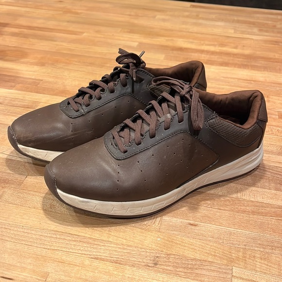 Walter Hagen Shoes Walter Hagan Brown Leather Ortholite Golf Shoes Mens Sz 9 Poshmark